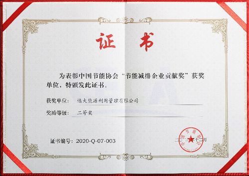 遠(yuǎn)大能源創(chuàng)新突破，新興能源技術(shù)研發(fā)榮膺中國節(jié)能協(xié)會創(chuàng)新獎(jiǎng)